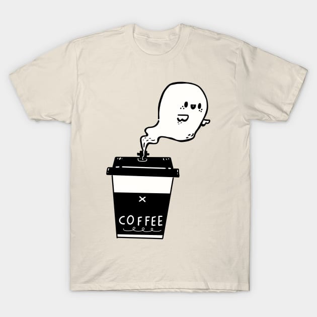 Perfect Boo Coffee T-Shirt by Fluffymafi